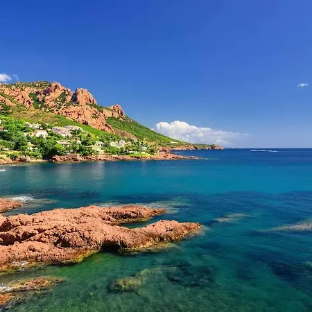 Dans Un Cadre D'exception, Vue Panoramique A Agay Cote D'azur, Village Cap Esterel, 2 Chambres, Avec Jardin, Golf, Climatisation, Wifi, 5 Piscines * Сен-Рафаэль
