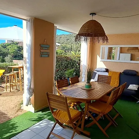 Апартаменты Dans Un Cadre D'exception, Vue Panoramique A Agay Cote D'azur, Village Cap Esterel, 2 Chambres, Avec Jardin, Golf, Climatisation, Wifi, 5 Piscines *