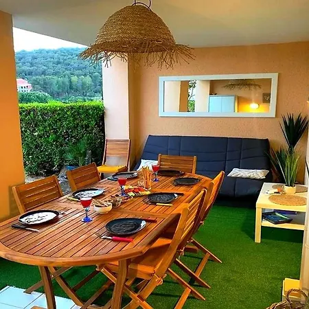 아파트 Dans Un Cadre D'exception, Vue Panoramique A Agay Cote D'azur, Village Cap Esterel, T2 Avec Jardin, Golf, Climatisation, Wifi, 5 Piscines *