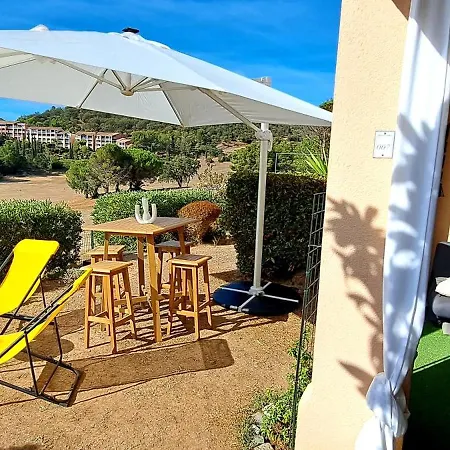아파트 Dans Un Cadre D'exception, Vue Panoramique A Agay Cote D'azur, Village Cap Esterel, T2 Avec Jardin, Golf, Climatisation, Wifi, 5 Piscines Saint-Raphaël