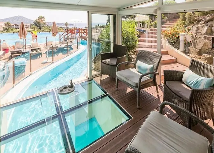 Апартаменты Dans Un Cadre D'exception, Vue Panoramique A Agay Cote D'azur, Village Cap Esterel, 2 Chambres, Avec Jardin, Golf, Climatisation, Wifi, 5 Piscines *