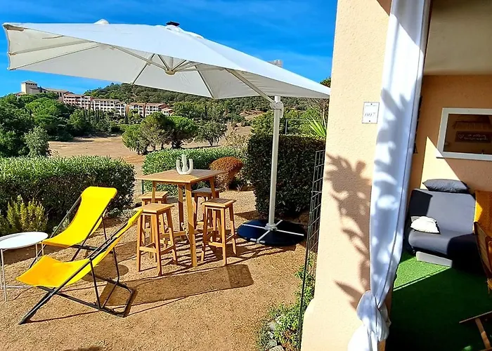 Апартаменты Dans Un Cadre D'exception, Vue Panoramique A Agay Cote D'azur, Village Cap Esterel, 2 Chambres, Avec Jardin, Golf, Climatisation, Wifi, 5 Piscines Сен-Рафаэль